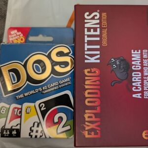 Exploding Kittens and DOS Card Games